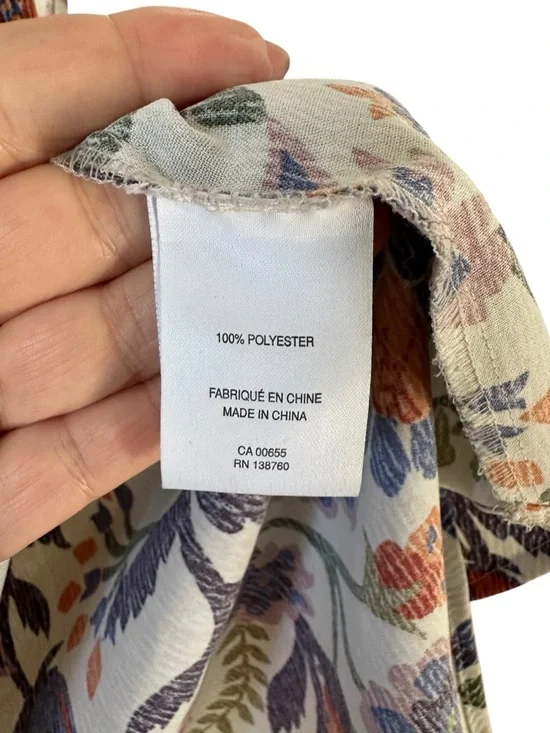 🌸 Reitmans Floral Blouse – Size XL – Lightweight & Airy V-Neck Top - Picture 5 of 9